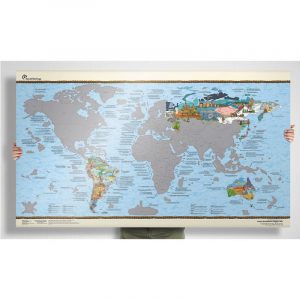 skandaløse Slibende Borgerskab Scratch map verdenskort - Kort over verden som du kan skrabe